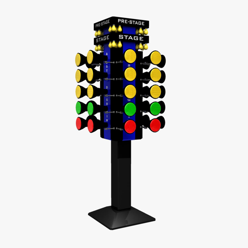 drag racing christmas tree obj