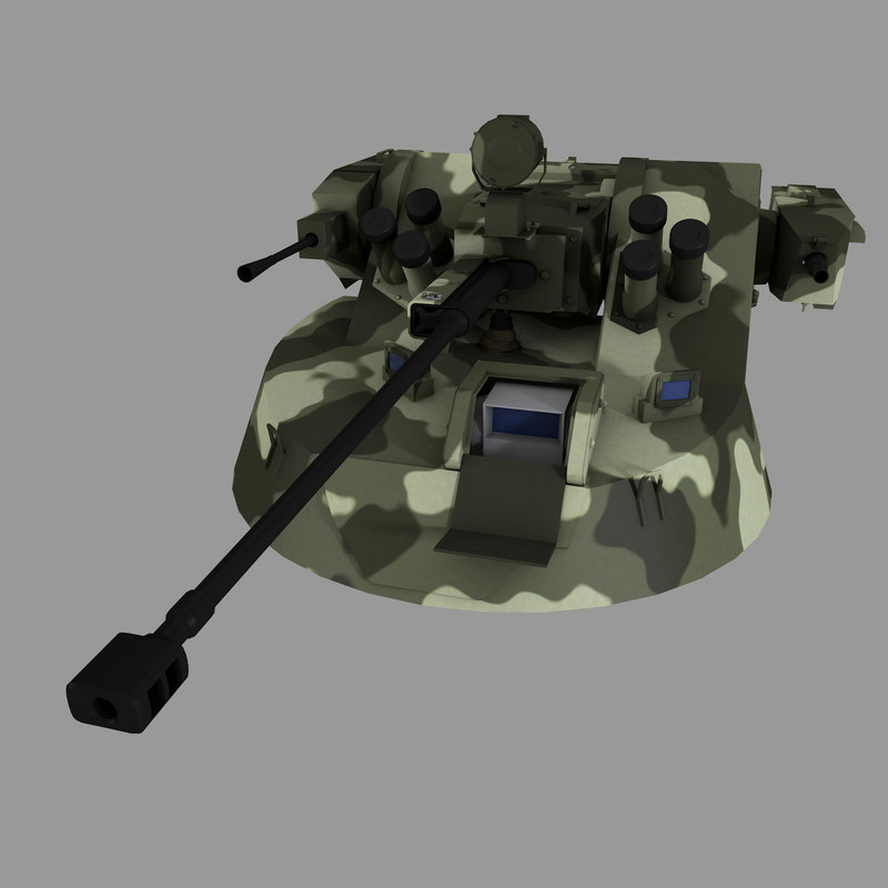 12 mb2 turret apc 3d model