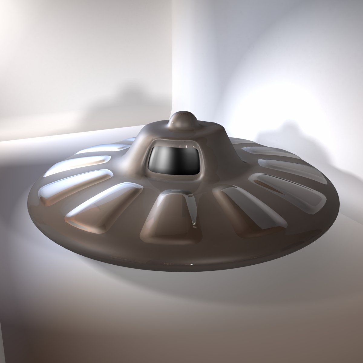 飞碟外星人飞船3d模型