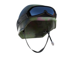 army helmet visor 3d model