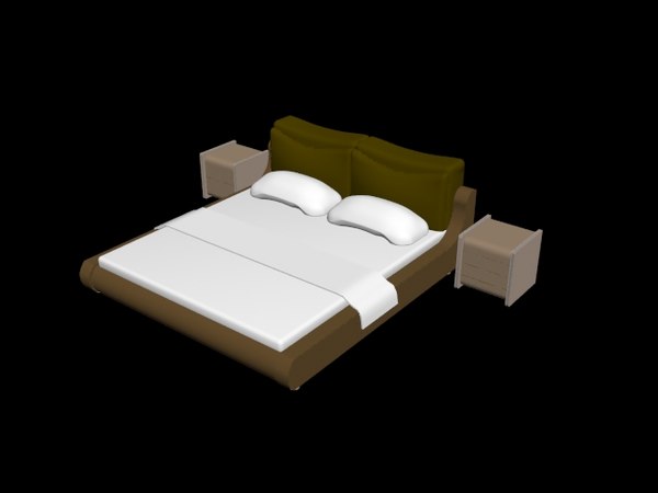 3ds Max Bed