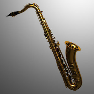 3d saxophone tenor selmer model