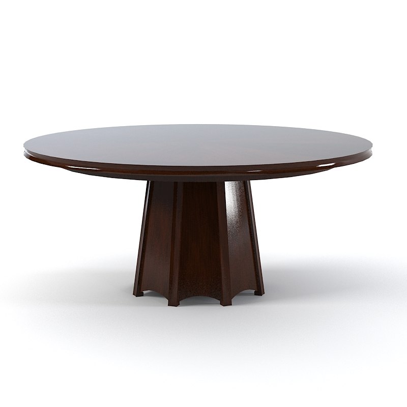 3637 Barbara 3d Model Baker 3637 Barbara Barry Encircle Dining Table