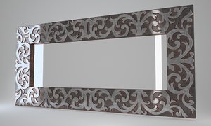 3d max devon mirror maine silver