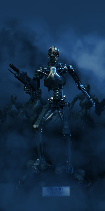 3d t-800