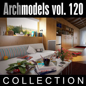 3d model of archmodels vol 120