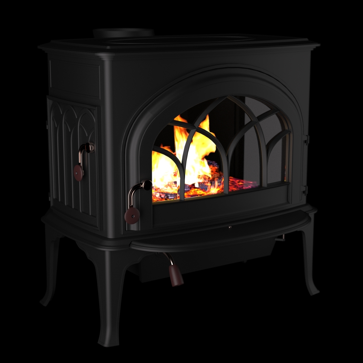 Fireplace Maxwell 3d 3ds