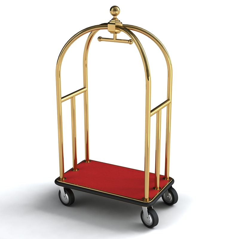 3d cart luggage