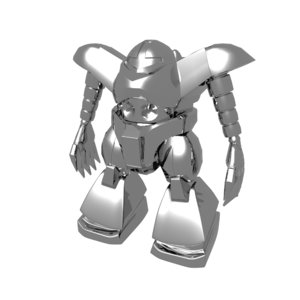 gogg robot 3d model