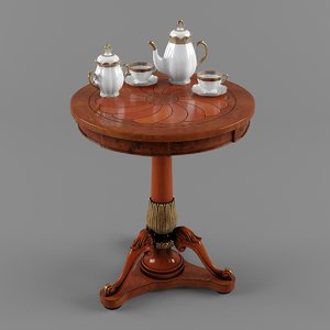 table coffee 3d max