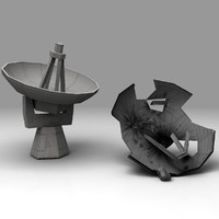unity dish obj free