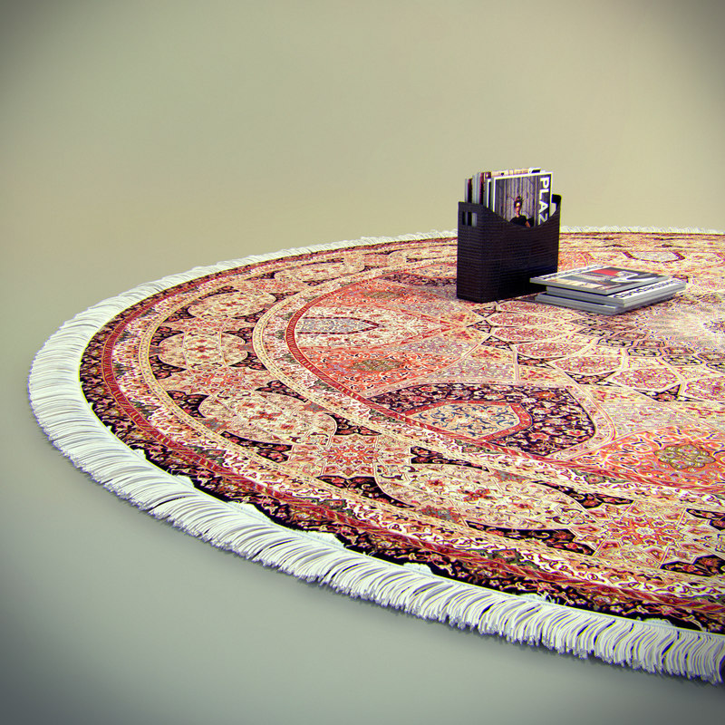 obj oriental rug fringe