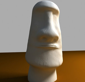 moai statue easter island max