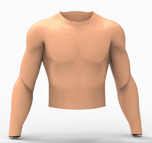 maya male torso
