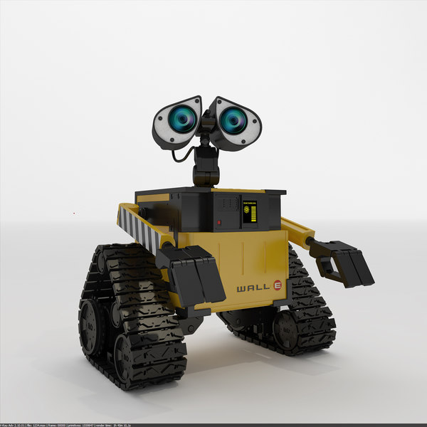 3D WallE Models TurboSquid