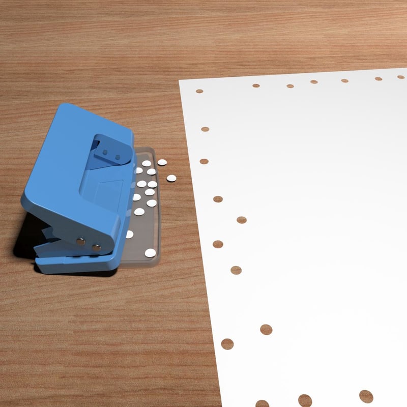 max paper hole puncher