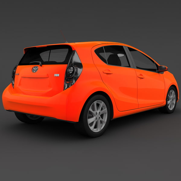 3d 3ds 2012 toyota prius c