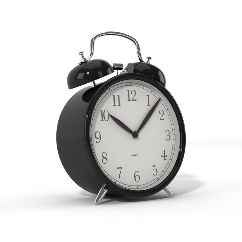 3d-realistic-alarm-clock-ikea