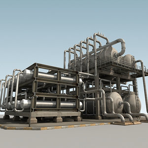 3d refinery parts