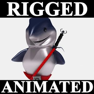 animation sharks 3d ma