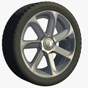 3d model wheel tt rim