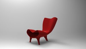 orgone chair 3d model