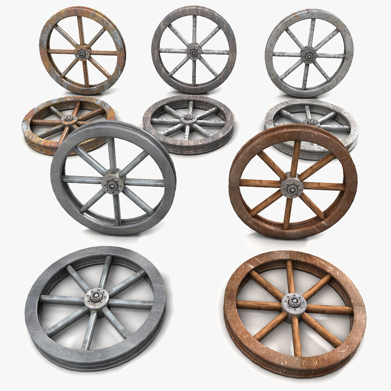 3d model wheel