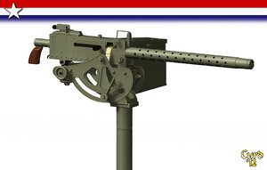 3d m1919 machine gun