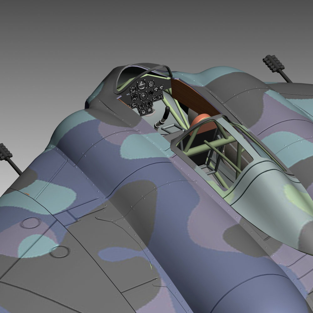 3ds max horten 229 aircraft fighter