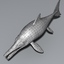 ichthyosaurs triassic cretaceous 3d max