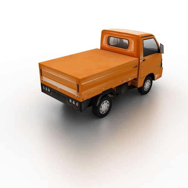 3d model piaggio porter