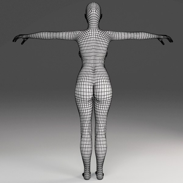3d Female Body Model