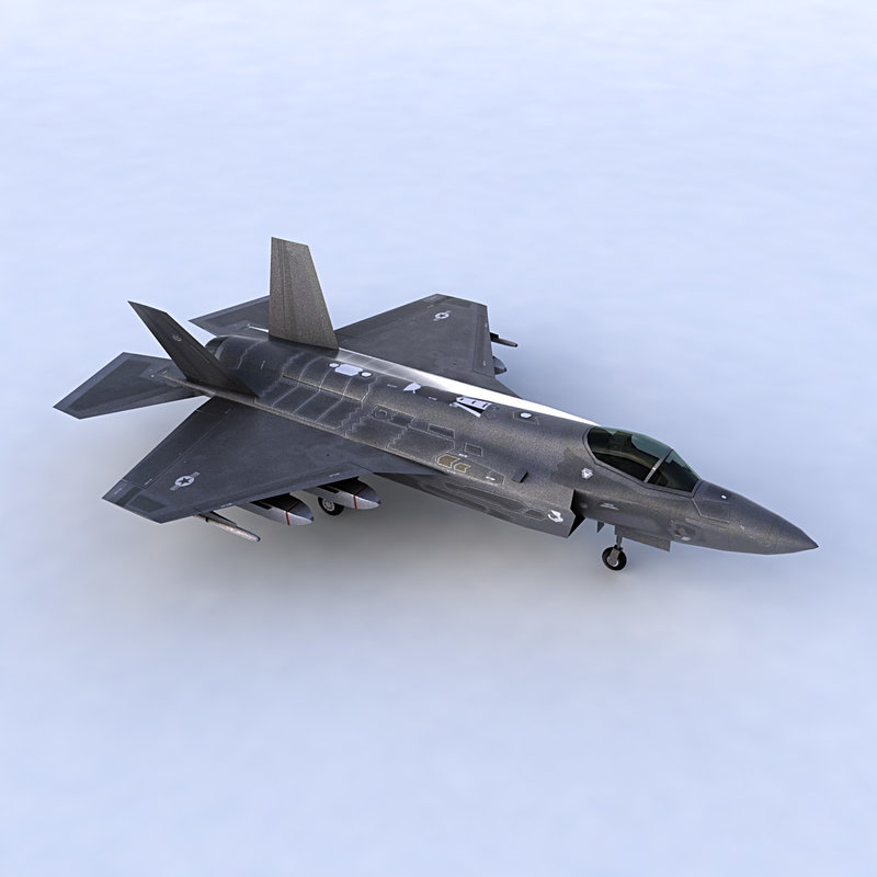 f35 lightning 3d model