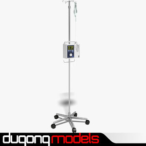 3d model dugm04 iv stand