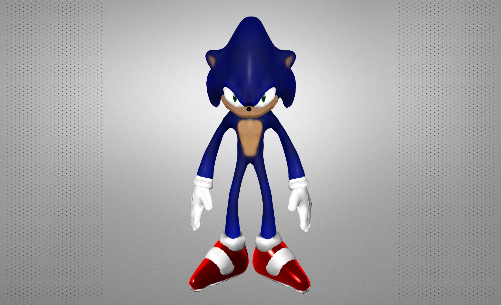 sonic the hedgehog3d模型