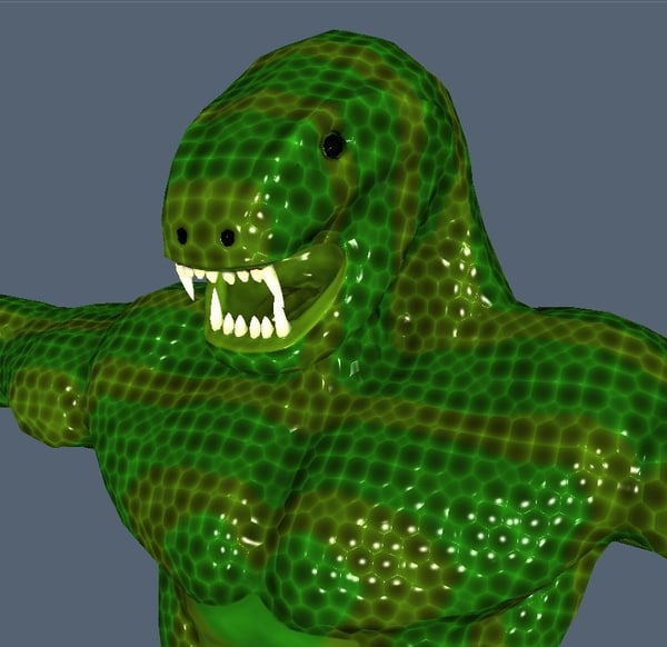 daz3d snake