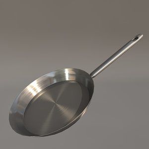 frying pan 3d model
