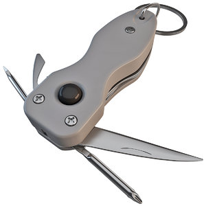3d model pocket knife tool multi