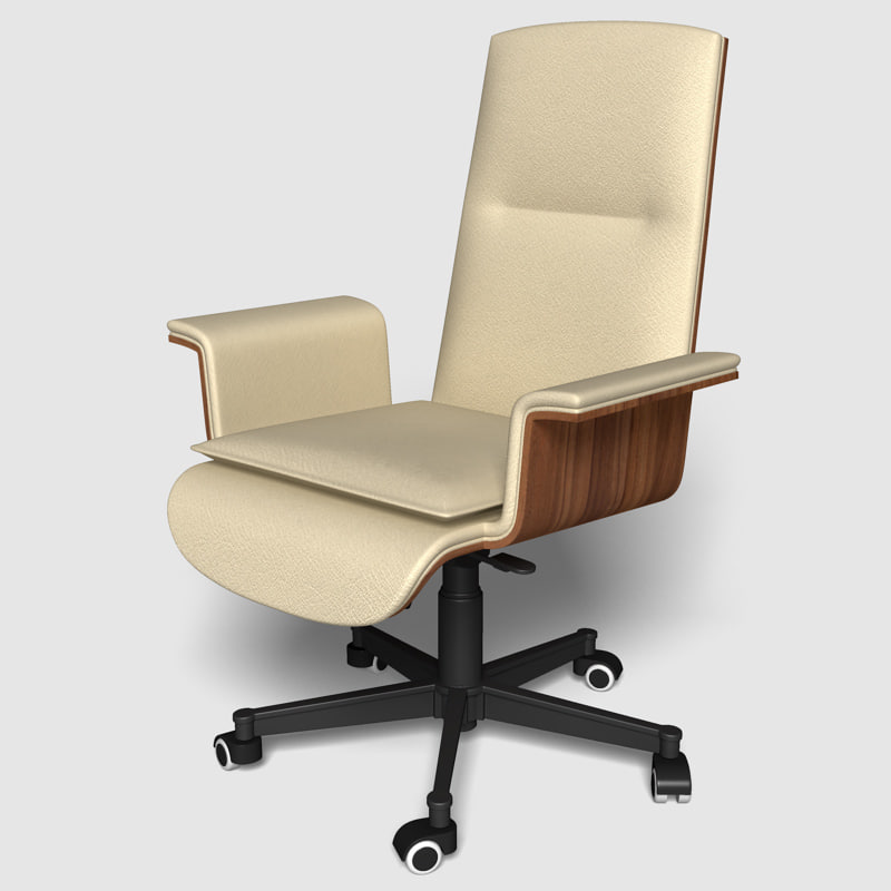 3d obj office chair