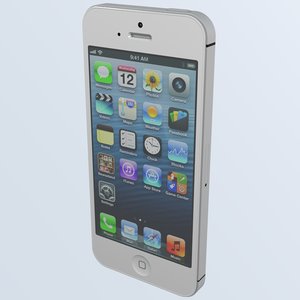 iphone 5 apple 3d 3ds