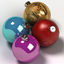3d ball ornaments model
