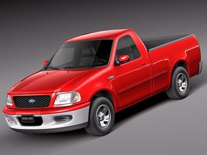 3d model v8 1997 pickup 2003