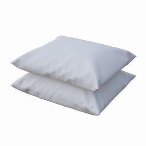 pillow set 3d model