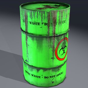 industrial barrel toxic hazardous fbx