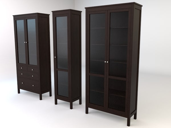 3ds Max Ikea Hemnes Livingroom Door, Ikea Living Room Storage Cabinet