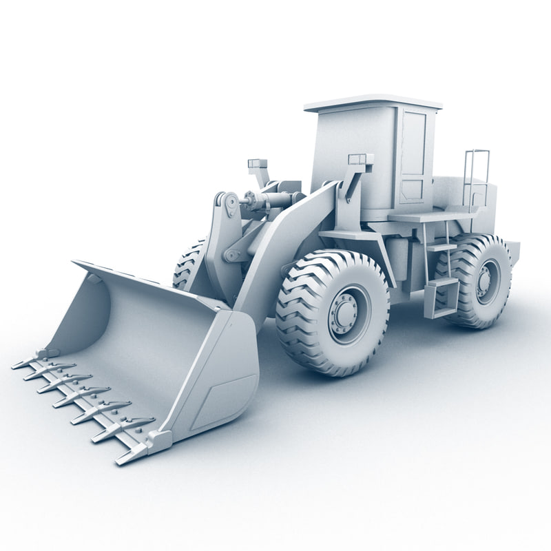 Loader 3d Model