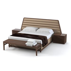 3d besana gilda bed model
