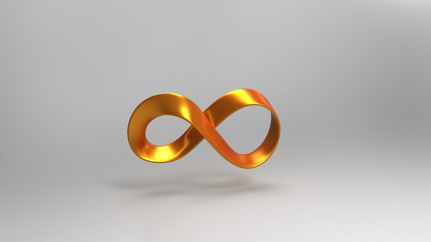 interlocked-mobius-strip-cgtrader