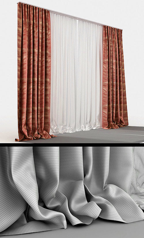 3ds max curtain