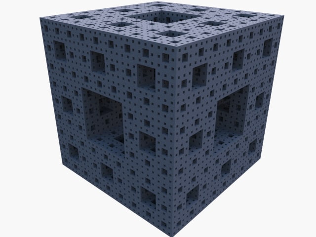 fractal cube dxf free